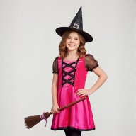 Disfraz Bruja - Brujita Rosa / Niña